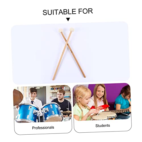 2 Baquetas de Timbal con cabeza de fieltro miniatura 6