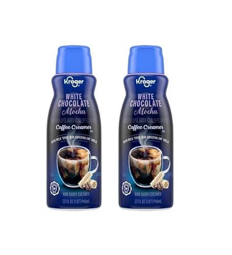 White Chocolate Mocha Coffee Creamer, Rich & Creamy, Sweet Flavored,