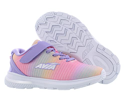 Avia Avi-Factor 2.0 Strap Girls Shoes Size 1, Color: Pink/Purple2