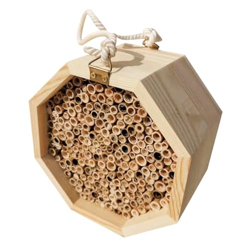 Bestaubungsbienenhauser, Holzbienenhotel,Holzerne Bienenstock - Schmetterlingshaus, Bestaubungspalast fu Wespe, Schmetterling, z