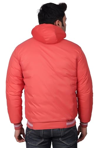 Image of Quark Export Quality Reversible Puffer Jacket in GLD Material best for Winterwear /Hiking /Biking /Camping /Mountaineering /Racing /Climbing /Tracking(Control Temperature up to 3 Degree Celsius.)(3C)