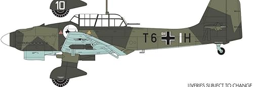 Miniatura 4 de Airfix Kit de avión modelo de regalo - A03087A Junkers Ju87B-1 Stuka, kits de modelo de avión de plástico para adultos y niños de 14 años, nivel de
