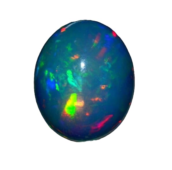 Opale éthiopienne naturelle sur brique de vie, cabochon pour atelier de bijouterie DIY