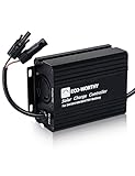 ECO-WORTHY 12A Boost MPPT Solar Charge Controller Solar Panel Regulator for 48V/60V/72V Lead-Acid, LiFePO4, Gel, Flooded Batteries .etc in Golf Cart Electric Vehicles and Solar System