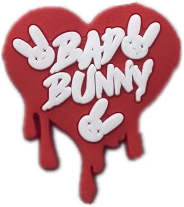 Miniatura 4 de TOYORK Dijes de PVC para zapatos 21 unidades decoración de zapatos para niñas niños adolescentes regalos para niños estilo conejito No es una piedra