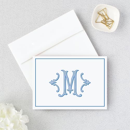 Designing Moments Monogram Note Cards, Personalized Monogrammed Stationery thumb #1
