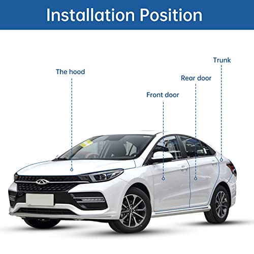 10M Edge Guards U Shape Car Edge Trim Rubber Seal Fit For Most Cars - Image 2