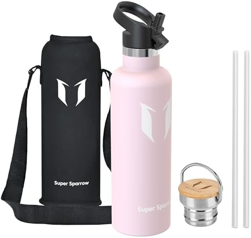 Super Sparrow Gourde Isotherme - Bouteille Isotherme - 500ml/750m...