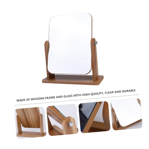 Miroir grand format COLLBATH en bois au design compact et stable - 5