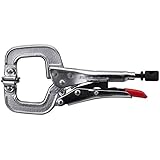 Strong hand Tools PR6S Locking C-Clamps with Swivel Tip, 6.5-Inch