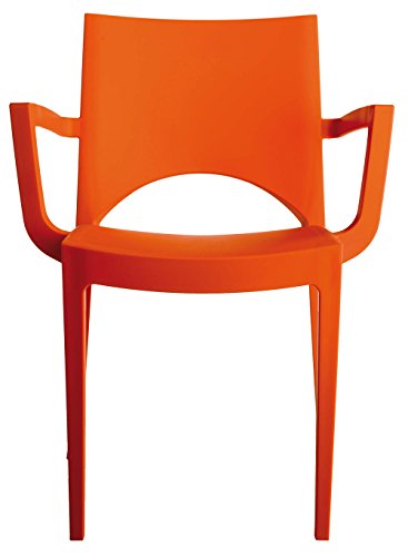 GBSHOP Poltrona da Giardino Piscina Economica Colorata e impilabile (Ordine Minimo 2 Pezzi)