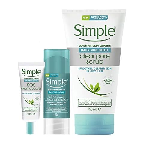 Simple Daily Detox 3 Step Regime for Oily Skin Cover