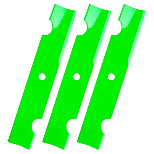 JSXDNWYJ 038-4221-00 038-4226-00 30227-42 63227-N Blade (High Lift Notched) Set for Bad Bo y MZ Magnum CZT 42 Inch Deck, Compatible with Bad Boy Dixie Chopper (3 Pack)