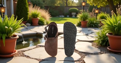 Image of Big Fox Light Weight PU Cork Backstrap Sandals for Men