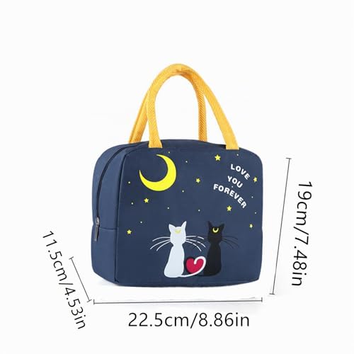 WYSUMMER Sac à déjeuner, Sac à lunch sac fourre-tout isotherme pour femme – vue 2