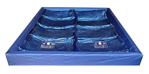 Wasserbett my-waterbed Dual Softside Komplettset mit 2 Kammern