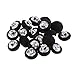 non-brand 20 Piezas Botón Cubierto de Tela Hebilla para Coser Scrapbooking -...
