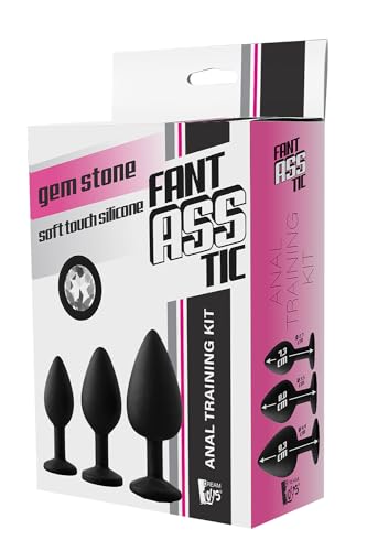 Dream Toys Fantasstic Anal Training Kit Stone Black One Size - 5