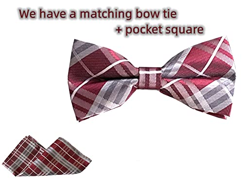 Triple M Plus Men's Burgundy Dress socks,One size fits most men; Sock Size 10-13.3