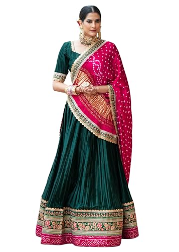 Lehenga Choli Set 15486 brodé : la solution pour une tenue de fête confortable