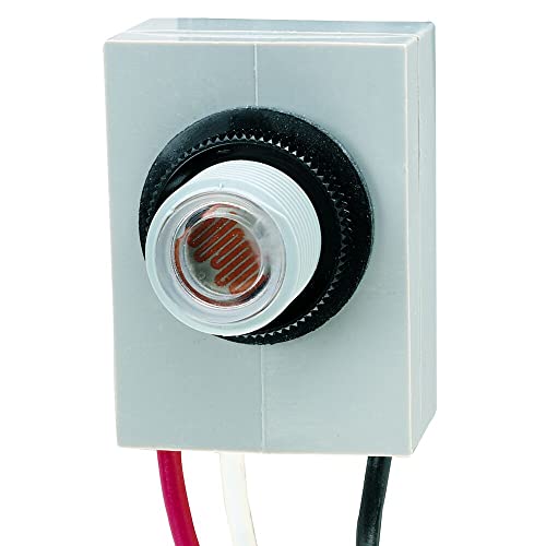 Intermatic K4021C 120-Volt Fixed Position Thermal Photocontrol , White