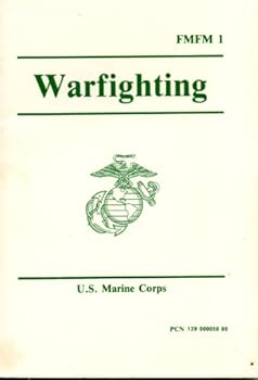 Paperback Warfighting. FMFM 1 Book