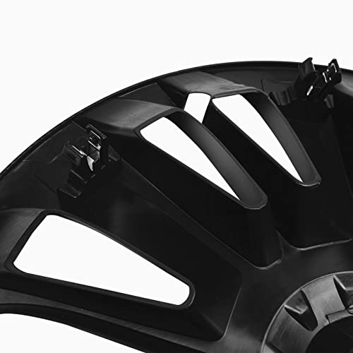 Cyberbeans 4Pcs For Tesla Model Y Wheel Cover Hubcaps Hub Caps Replacement Steering Wheel Rim Protector Kit Exterior Accessories,Matte Black 19 Inch New #TOP3