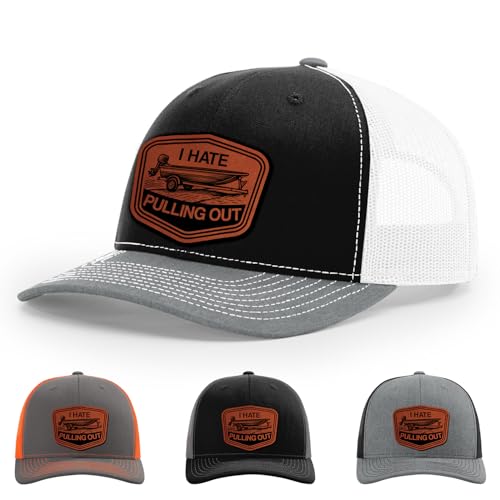 Gorro divertido de pesca con texto humorístico