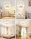 MOUNM LED Deckenleuchte Dimmbar 3000K - 6000K, Moderne LED Deckenleuchte, Lampe Wohnzimmer 36W, für Schlafzimmer, Küchen Flure, Balkone, Haustüren, Kinderzimmer, 40 * 40 cm