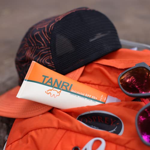 Tanri Sunscreen Spf50 +, Face And Body Sunblock Water And Sweat Proof Great For Sport, Reef Friendly (Octinoxate & Oxybenzone Free), Broad Spectrum Uva/Uvb Protection, 3 Fluid Ounce #TOP6