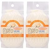 サンファブレス 泡立つ純綿スポンジ (× 2)