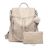 ❀Premium-Cabrio-Rucksack – Stilvoll, trendy und lustig, diese damen rucksack elegant kann mit ihren vielseitigen Trageoptionen und ihrem Multi-Pocket-Design als Wochenend-Ausflugstasche, Alltags-Damenbörse oder Reisetasche für Geschäftsreisende verwendet werden.