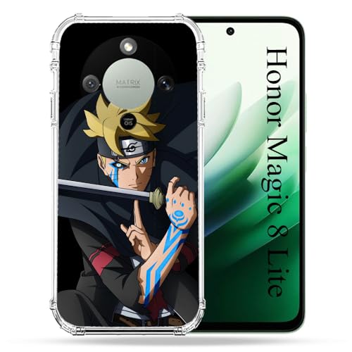 Honor Magic 8 Lite 5G coque Manga Boruto anti-choc durable