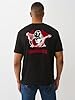 True Religion Men's Horseshoe Buddha Short Sleeve Tee, Black, XL #3