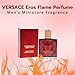 Versace Eros Flame Perfume for Men Mini EDP Splash 0.17 Ounce