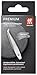 ZWILLING Cuticle Clipper (Precise Removal of Cuticle remnants, Sharp, Angled Cutting Edges, Hypoallergenic), Frosted, Premium, Silver