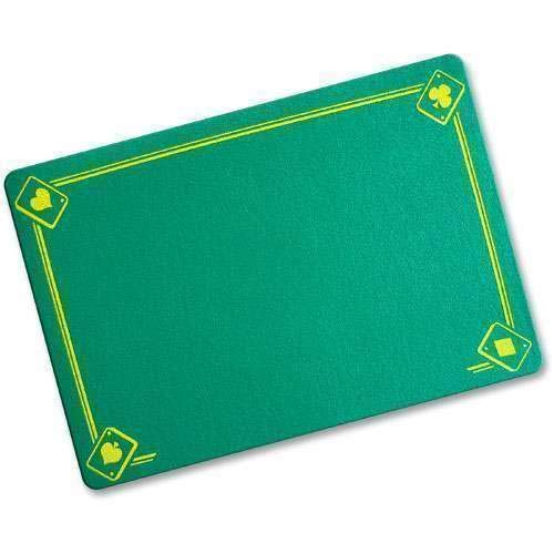 Professional Close Up Pad with Printed Aces (Green) - 58 cm x 40