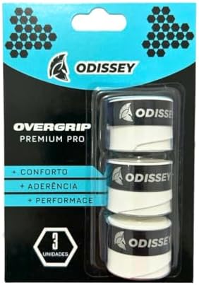 Overgrip Kit 3 Unidades Raquete Beach Tennis Padel Tênis