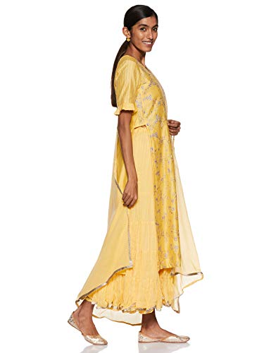 Image of BIBA Women Cotton Salwar Suit Set