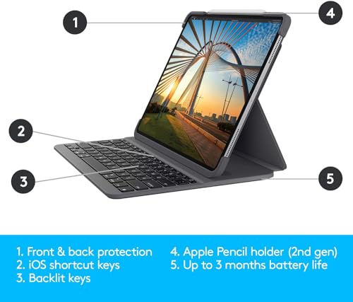El mejor review de Logitech Slim folio para comprar hoy. 11 Imagen adicional