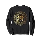 ホルスの神秘的な目 幾何学 古代エジプト トレーナー