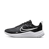 Weicher Schaum unter dem Fuß Nike Damen Downshifter 12 Sneaker, Black/White-Smoke Grey-Pure Platinum, 39 EU