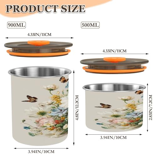 Contenedor para café en acero inoxidable 500ml miniatura 2