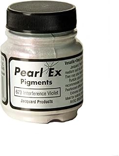 Jacquard JAC-JPX1673 Pearl Ex Powdered Pigment, 0.5 oz, Interference Violet