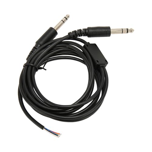 Cable de repuesto para auriculares de aviación con doble conector GA miniatura 3