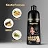 Black Hair Dye Shampoo, Shampoos for Color Treated Hair, Hair Dye Shampoo 3 In 1, Black Hair Dye, Shampoos for Gray Hair for Women & Men, Long Lasting & Coverage