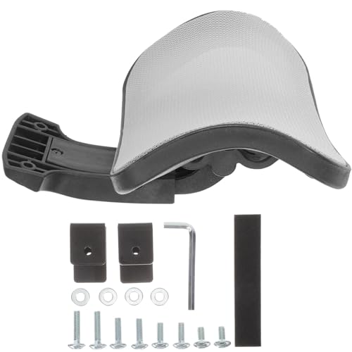 Appui-tête réglable TIDTALEO pour chaise de bureau et ordinateur en nylon noir - 2