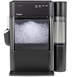 GE Profile Opal 2.0 Ultra Nugget Ice Maker with Side Tank and Scale Inhibiting Filter, Scoop Included, 38 lbs in 24 Hours, Pellet Ice Machine with WiFi & Smart Connected, Black