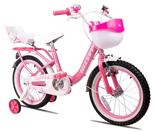 Bicicleta Aro 16 Missy Pro-X Infantil Estilo Vintage - Rosa