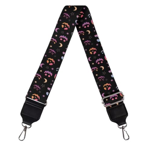 Image of Adjustable Purse Strap Replacement, Wide Shoulder Canvas Bag Strap, Crossbody Handbag Strap